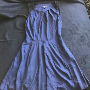 Express Navy Blue Dress